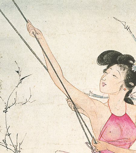 邢台-胡也佛的仕女画和最知名的金瓶梅秘戏图